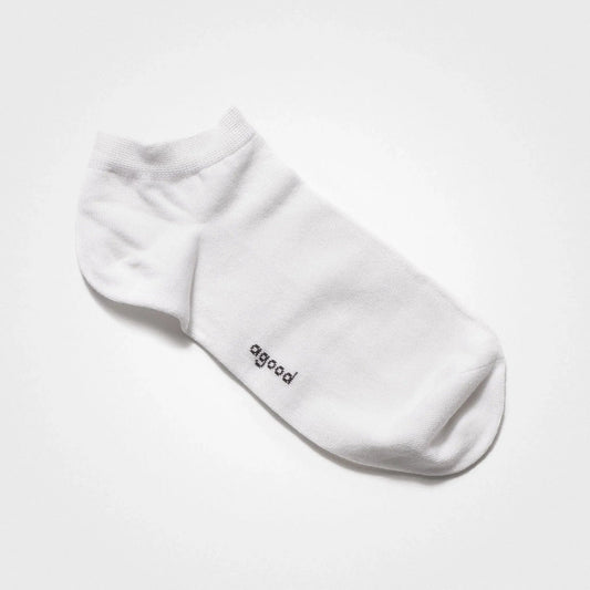 Bambus Sneaker-Socken I Unisex 5er-Pack, Weiß