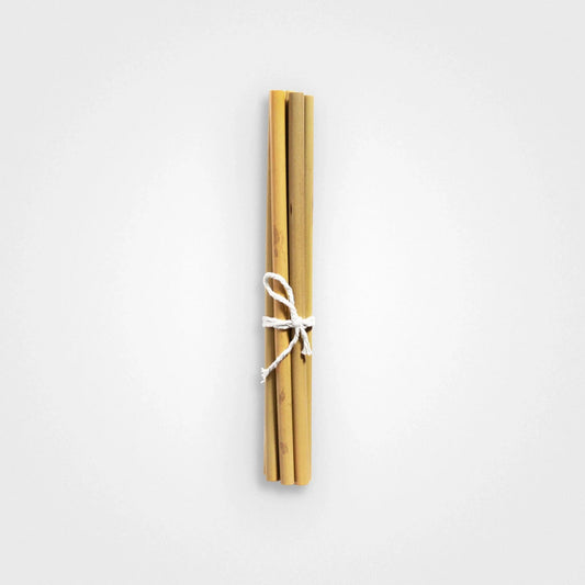 Bambu Bamboo Straws 6 Count