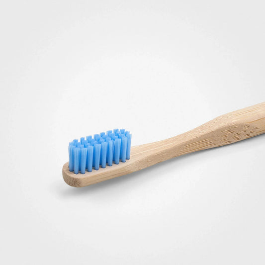 Bamboe tandenborstel, Volwassenen, Blauw