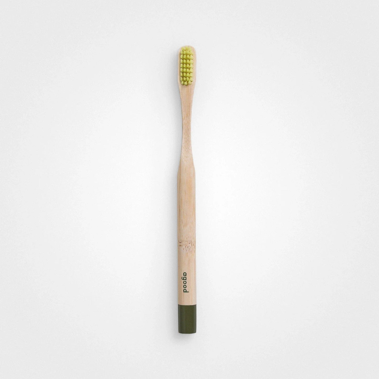 Bamboo Toothbrush, Adult, Green
