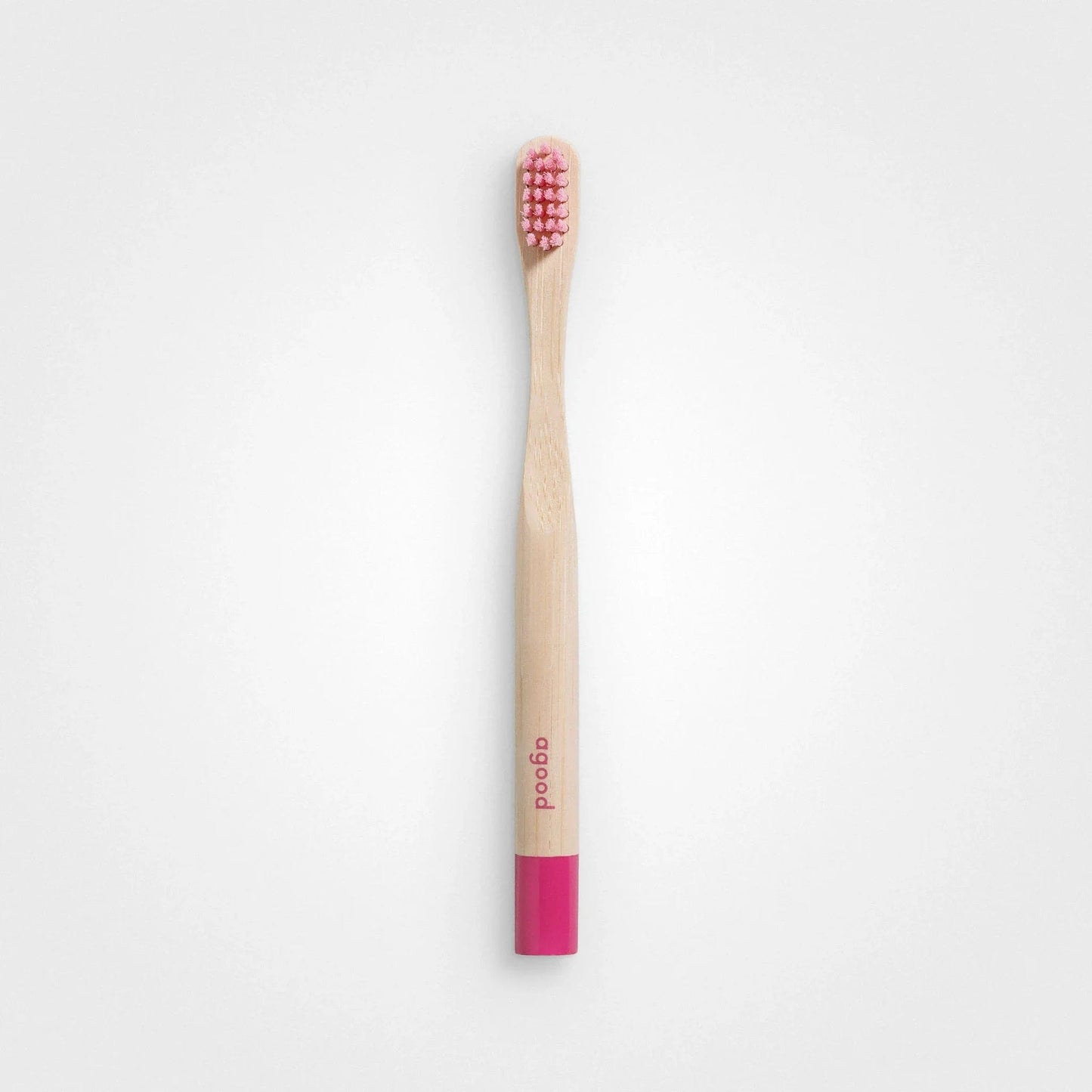 Bambus-Zahnbürste, Kinder, Pink