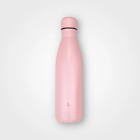 Thermal bottle made from recycled steel, Dusty Pink