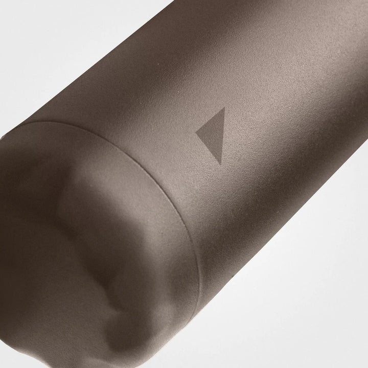 Thermos Drinkfles van gerecycled staal, Earth Brown