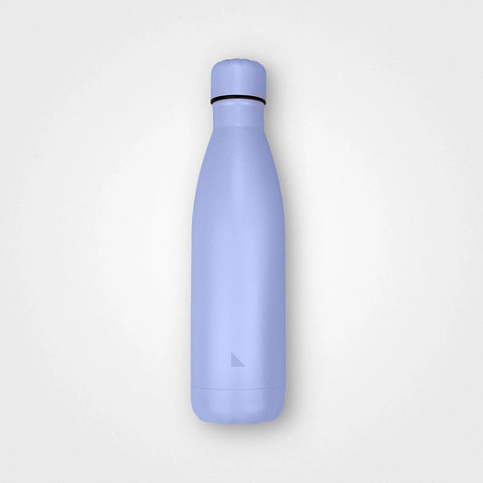 Thermosflasche aus recyceltem Stahl, Vista Blue