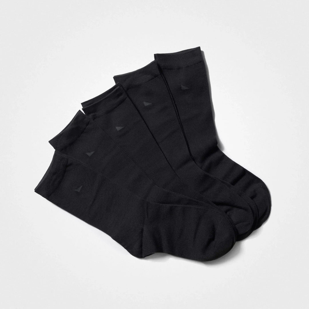 Strumpa i bambu I Unisex 5-pack, Svart