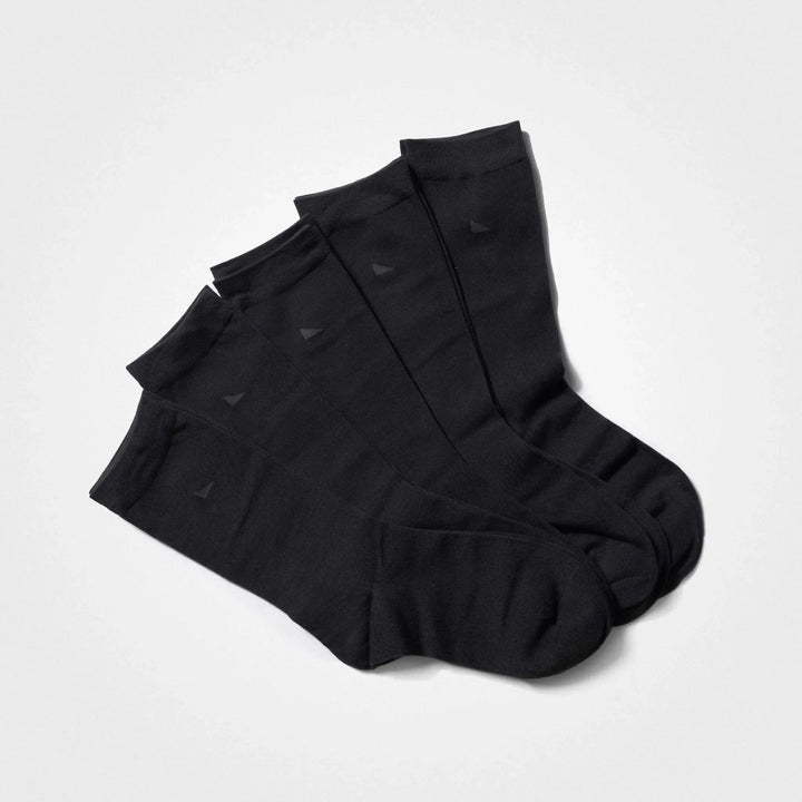 Strumpa i bambu I Unisex 5-pack, Svart