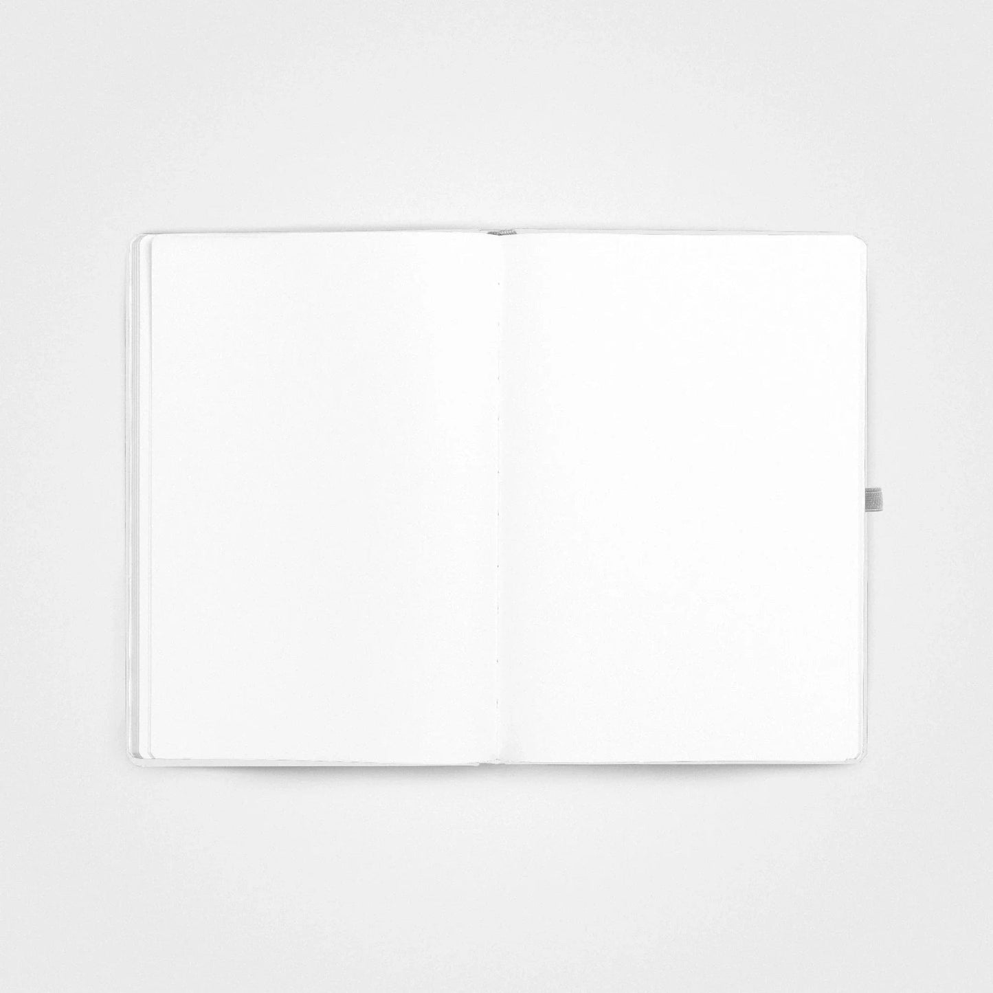 Notebook van steenpapier - A5 Hardcover, Christian Beijer | Girl with a dress, white