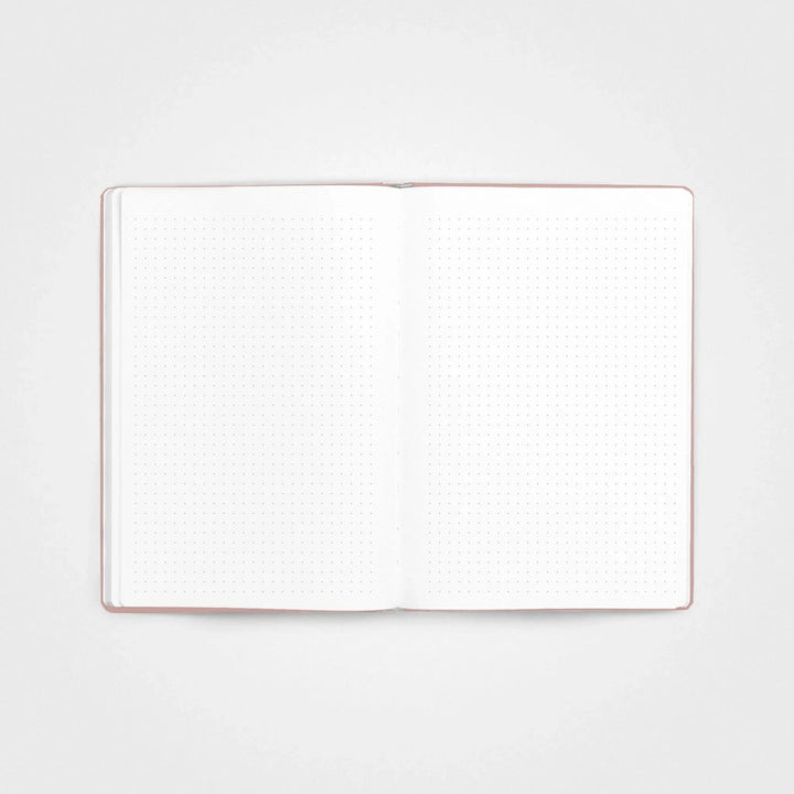 Stone paper notebook - A5 Hardcover, Dusty pink