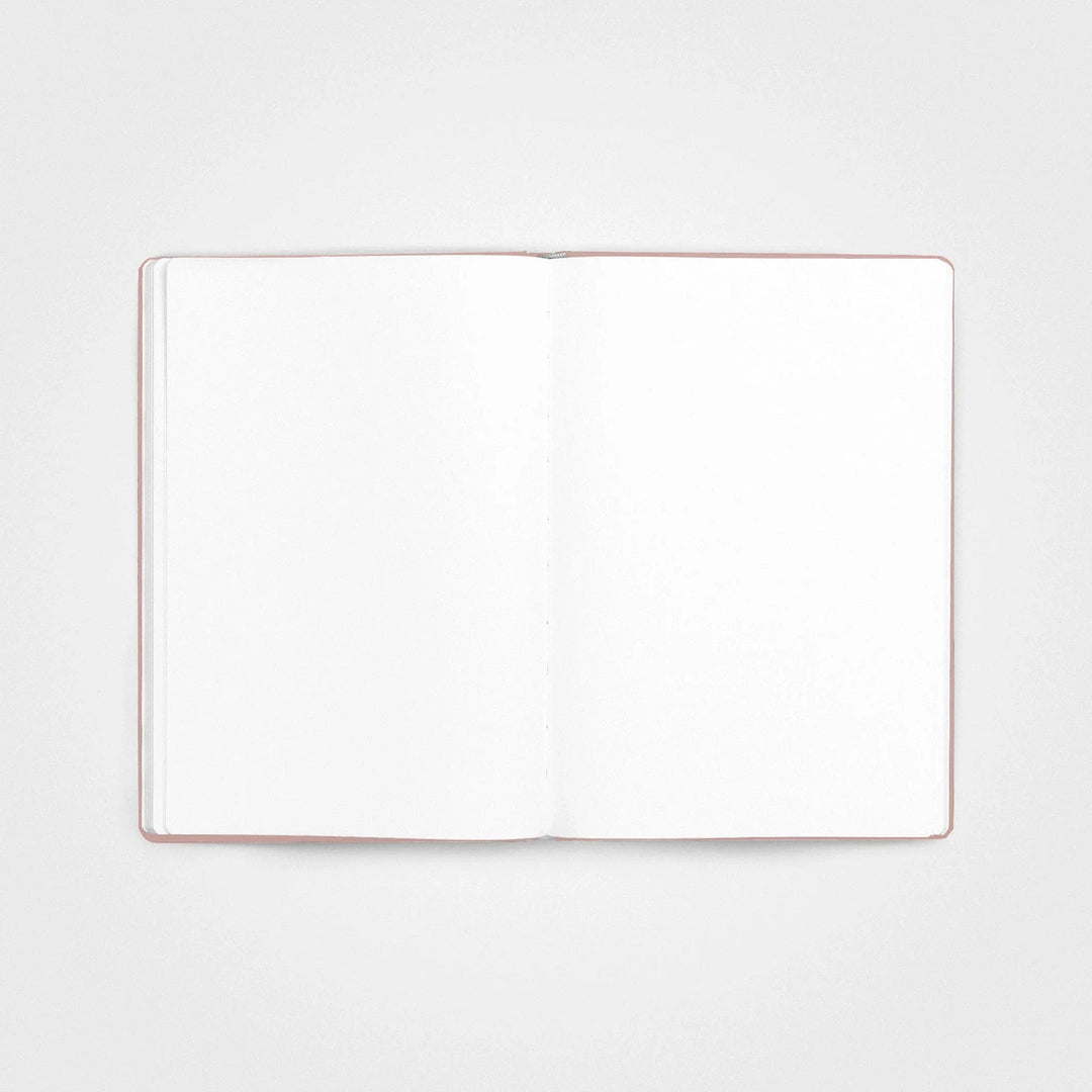 Stone paper notebook - A5 Hardcover, Dusty pink