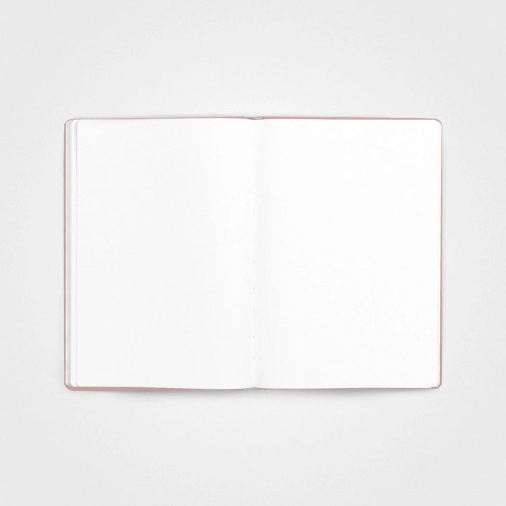 Stone paper notebook - A5 Hardcover, Dusty pink