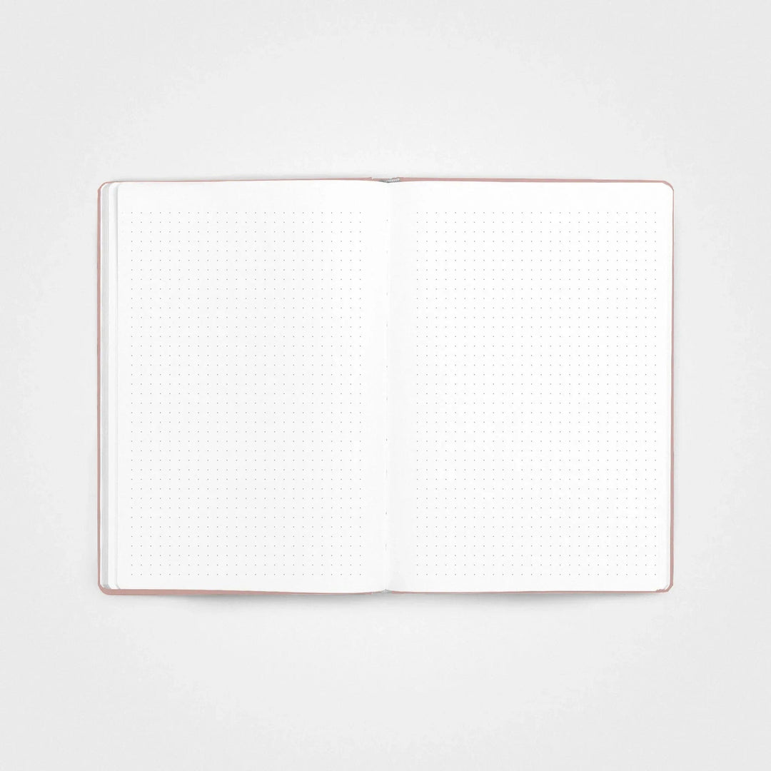 Stone paper notebook - A5 Hardcover, Dusty pink