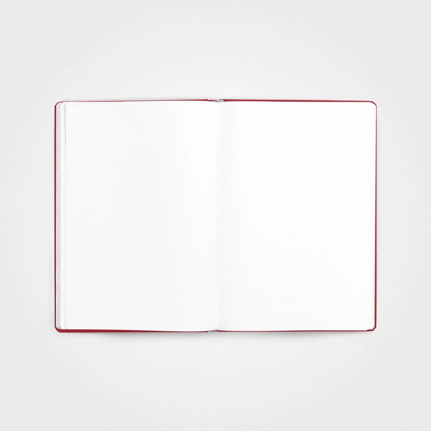 Stone paper notebook - A5 Hardcover, Pomegranate red