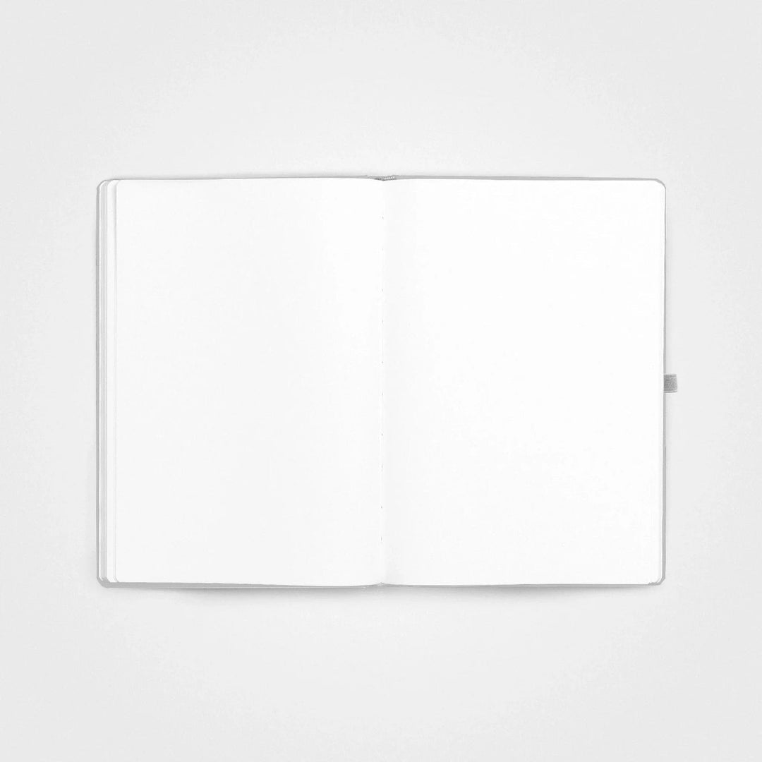 Stone paper notebook - A5 Hardcover, Stone grey