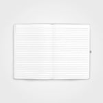 Stone paper notebook - A5 Hardcover, Stone grey