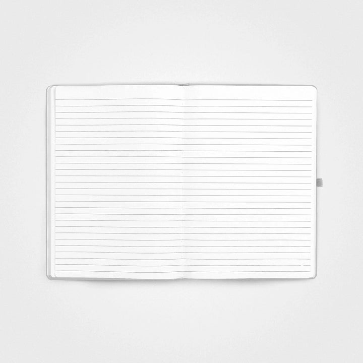 Stone paper notebook - A5 Hardcover, Stone grey
