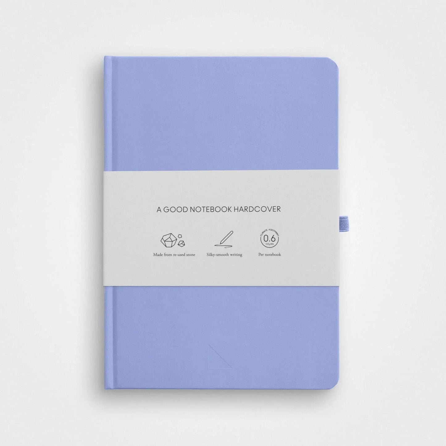 Stone paper notebook - A5 Hardcover, Vista blue