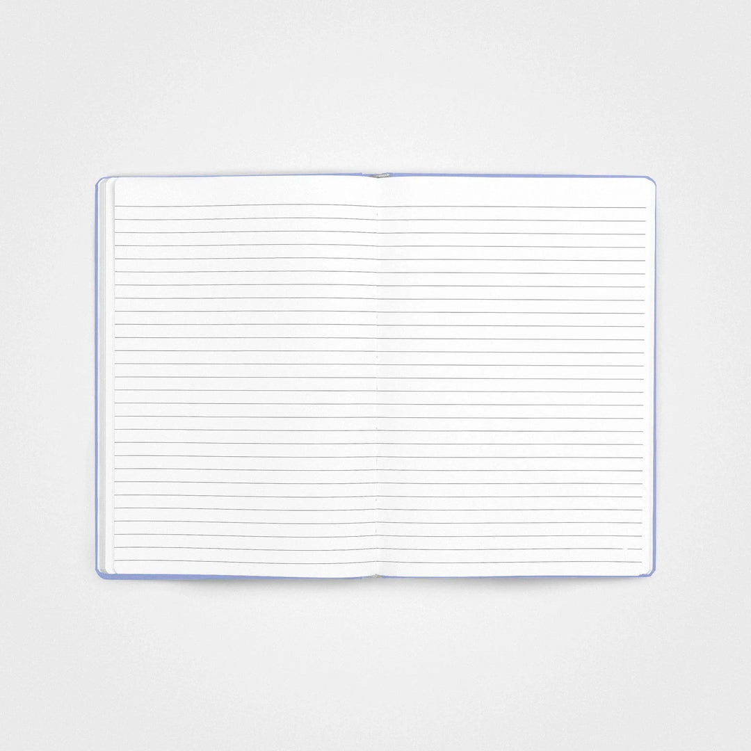 Stone paper notebook - A5 Hardcover, Vista blue