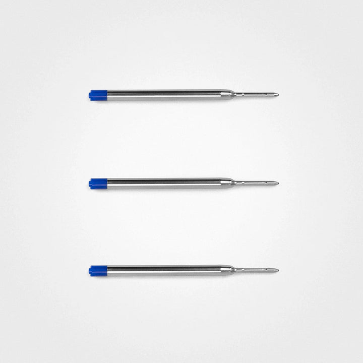 Humanium Pen Refill 3-pack, Blue Ink