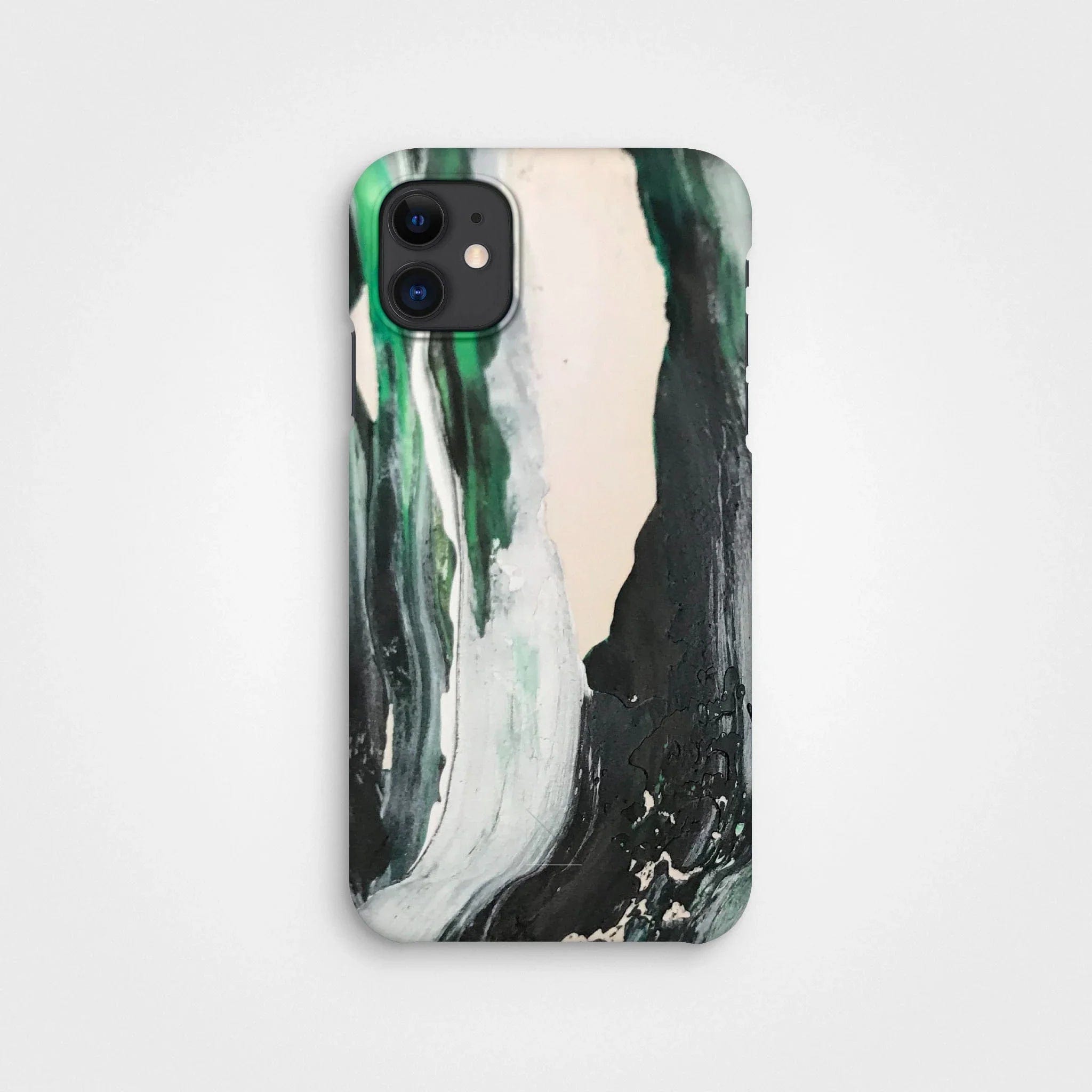 Green Paint iPhone 11 Phone Case