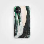 iPhone 11 Green Paint Phone Case - Plant-based