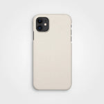 iPhone 11 Vanilla White Phone Case - Plant-based