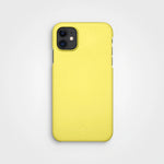 iPhone 11 Yellow Neon Phone Case - Plant-based