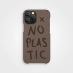 iPhone 12 / 12 Pro Earth Brown, No Plastic Phone Case - Plant-based