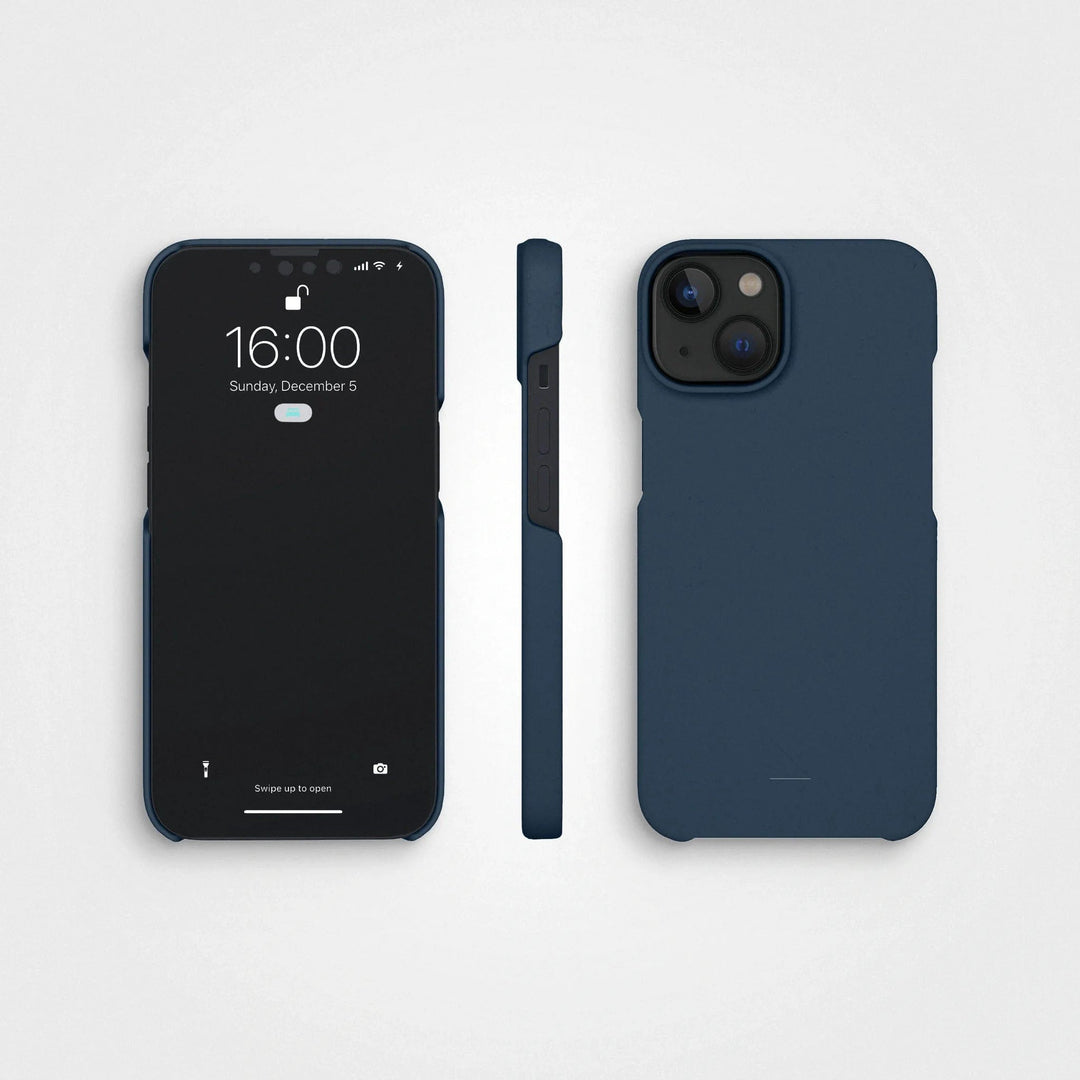 Sustainable iPhone 13 Mini Phone Case Blueberry Blue, Made With Plants – agood company Sustainable iPhone 13 Mini Phone Case Blueberry Blue, Made With Plants – agood company