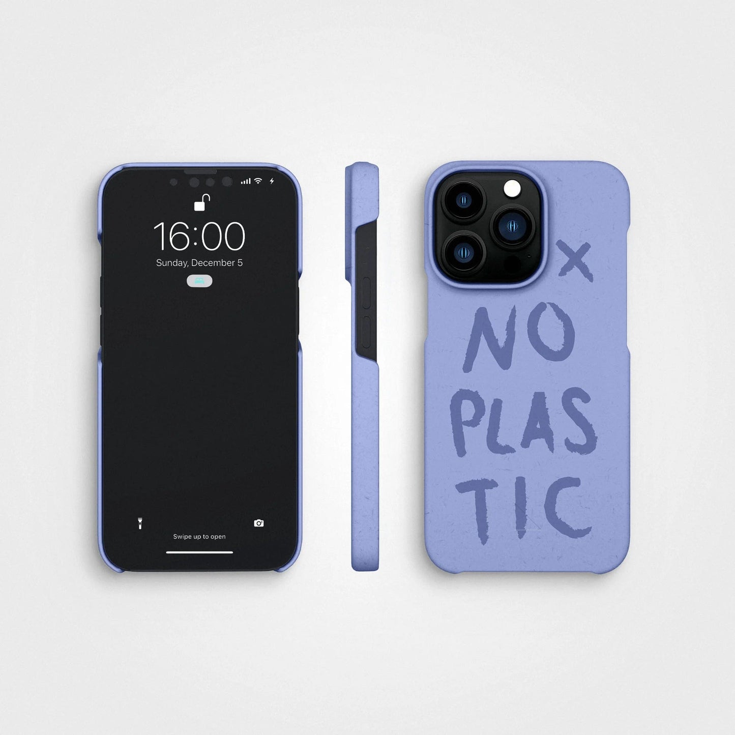 Växtbaserat mobilskal, No Plastic | Vista blue