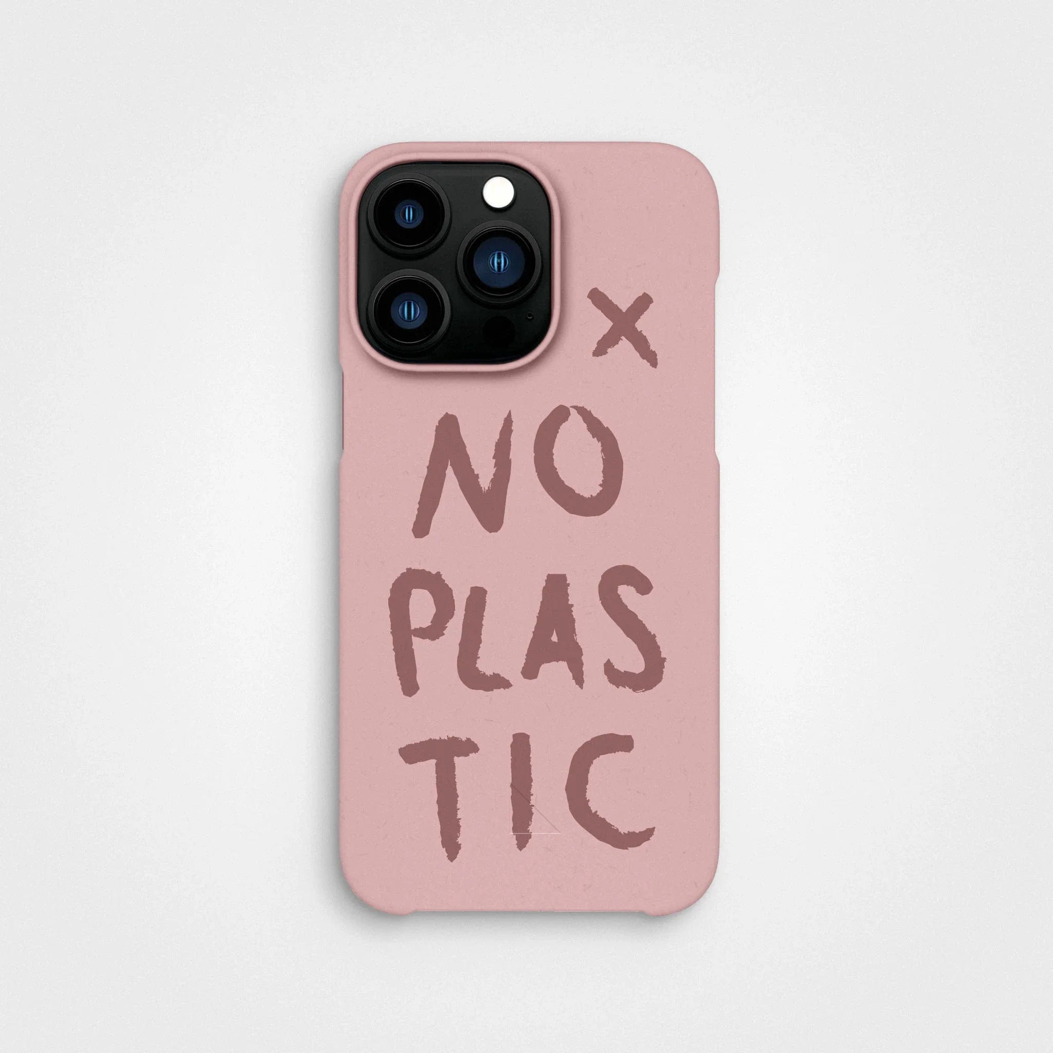 iPhone 14 Pro Dusty Pink No Plastic Phone Case