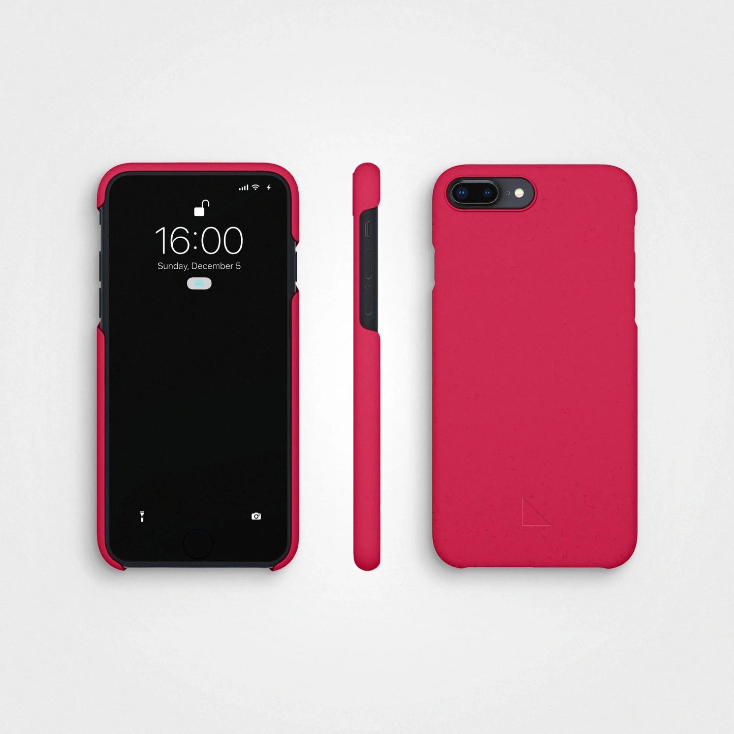 Plant-based phone case | Pomegranate red