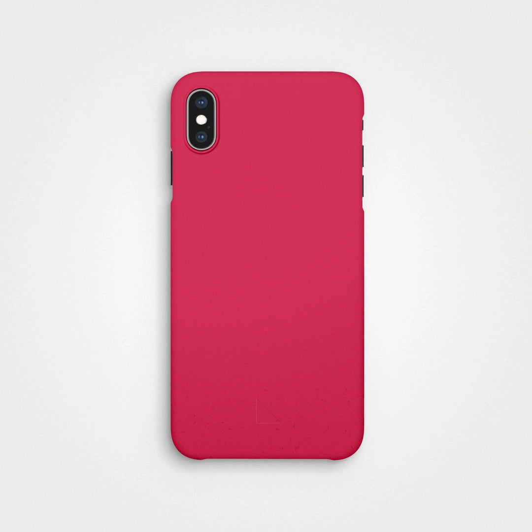 Biodegradable iPhone XS Max Phone Case Pomegranate Red Biodegradable iPhone XS Max Phone Case Pomegranate Red
