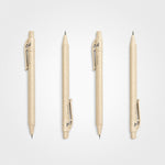 Pencil Made With Grass, Wheat Beige
