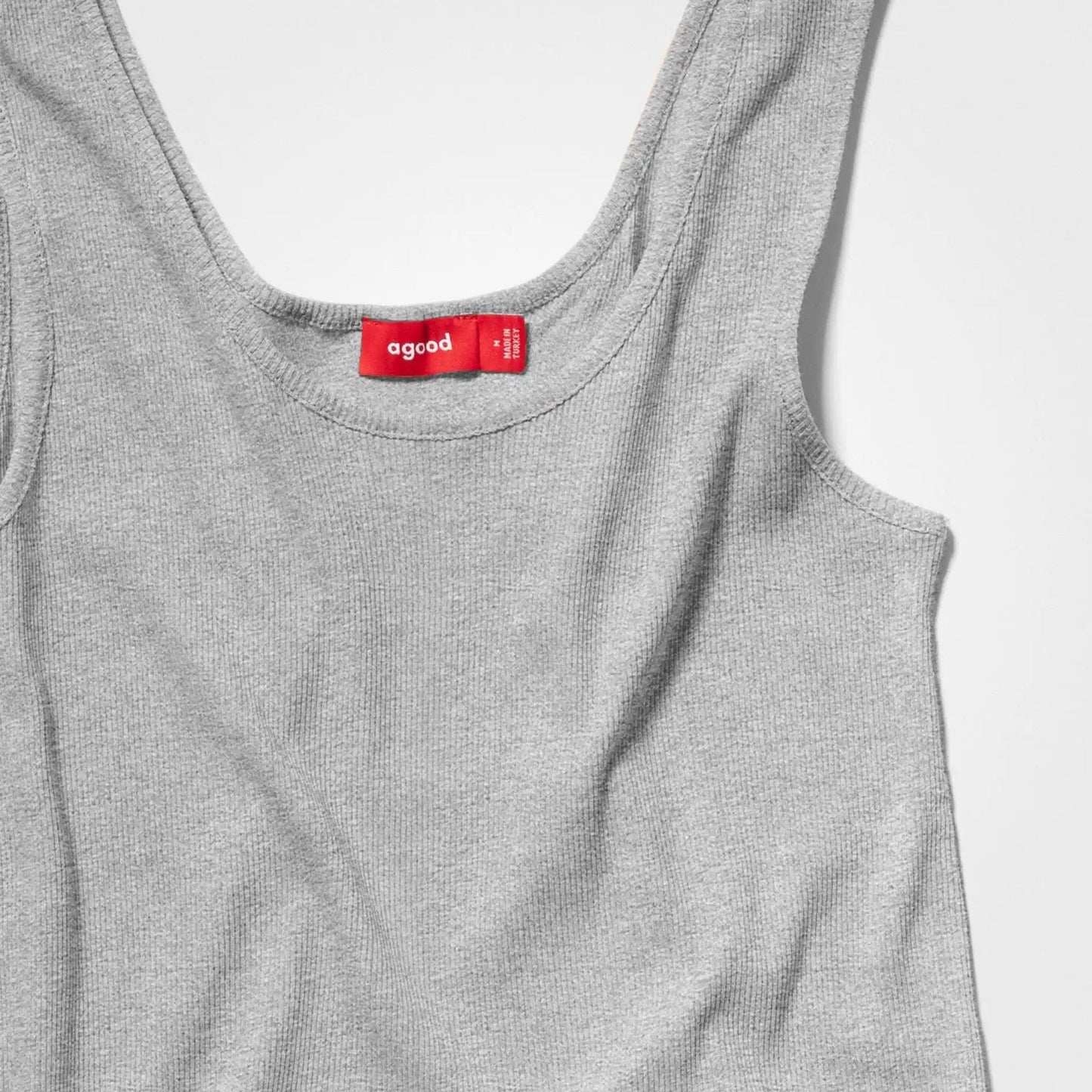Women’s Recycled Cotton Tank Top, Heather Grey