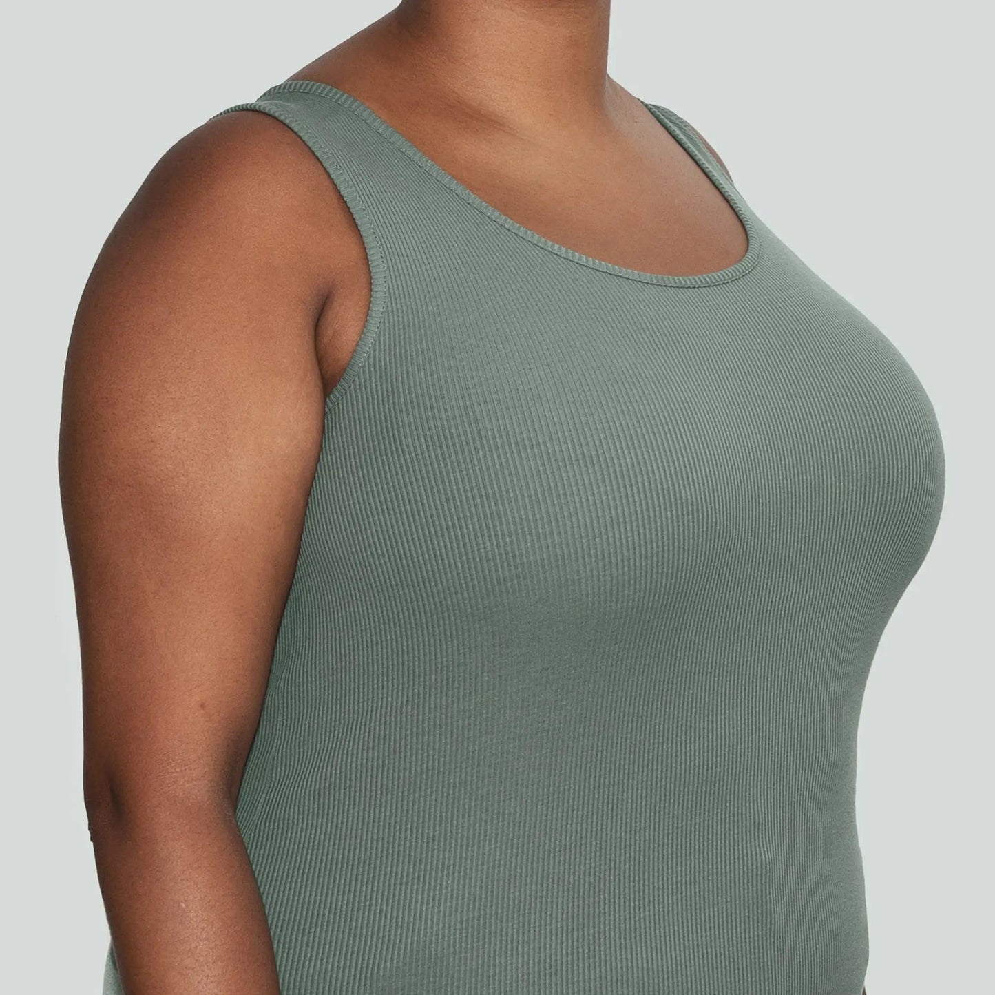 Women’s Recycled Cotton Tank Top, Sage