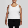 Women’s Recycled Cotton Tank Top, White