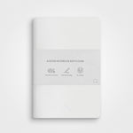 Steenpapieren Notebook - A5 Softcover, Snow White