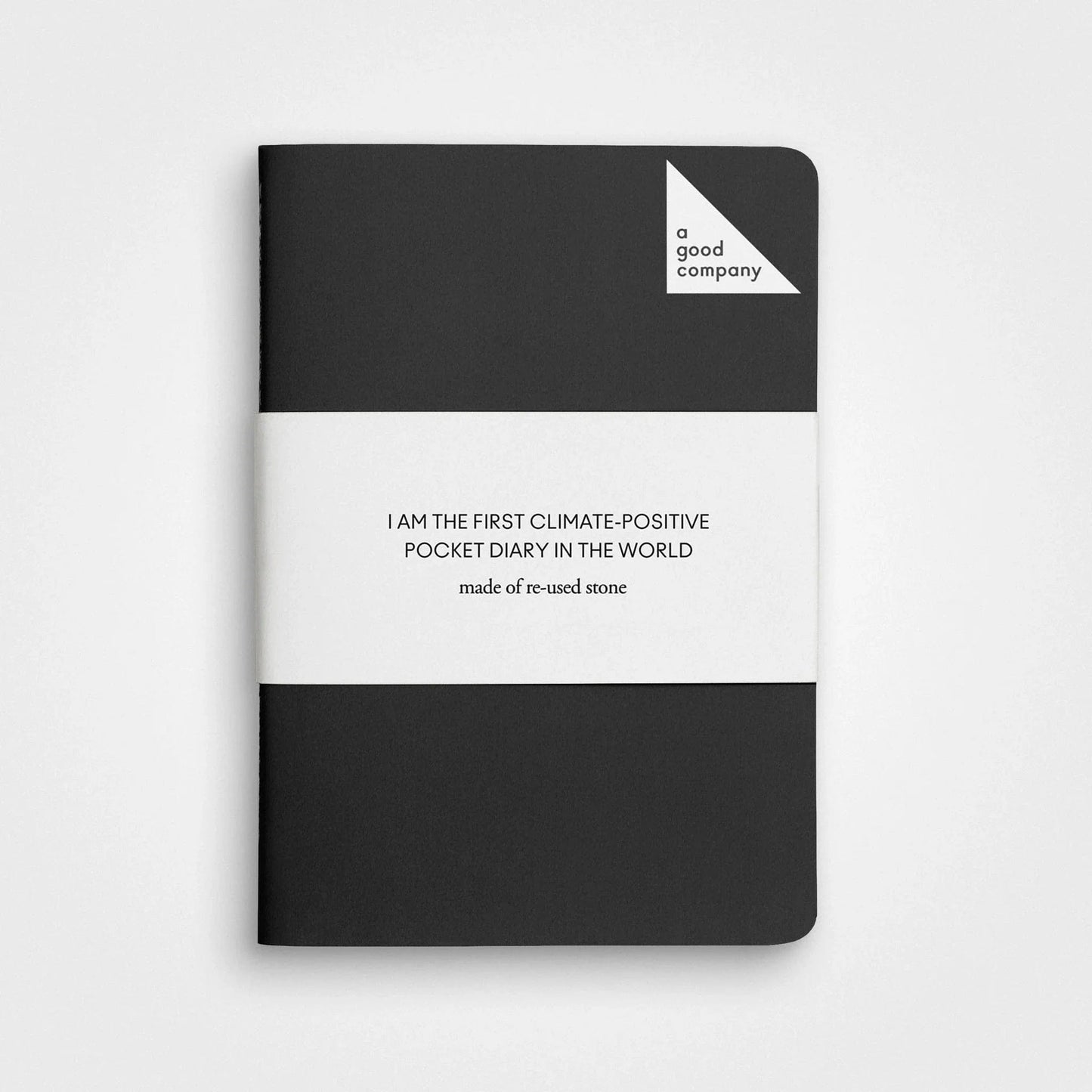 Pocket Notebook A6 - Stone Paper, Charcoal Black
