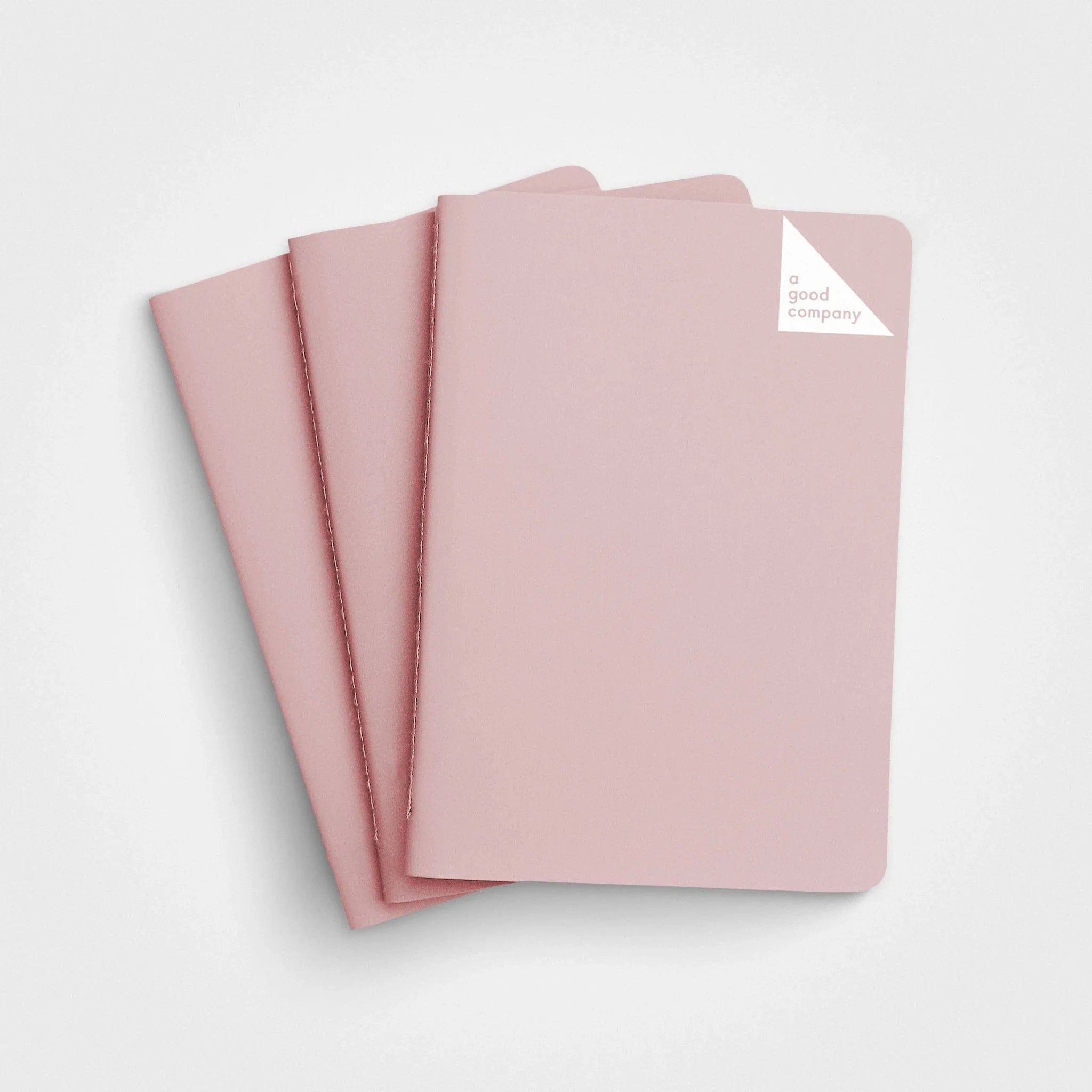 A6 Stone Paper Pocket Notebook Dusty Pink