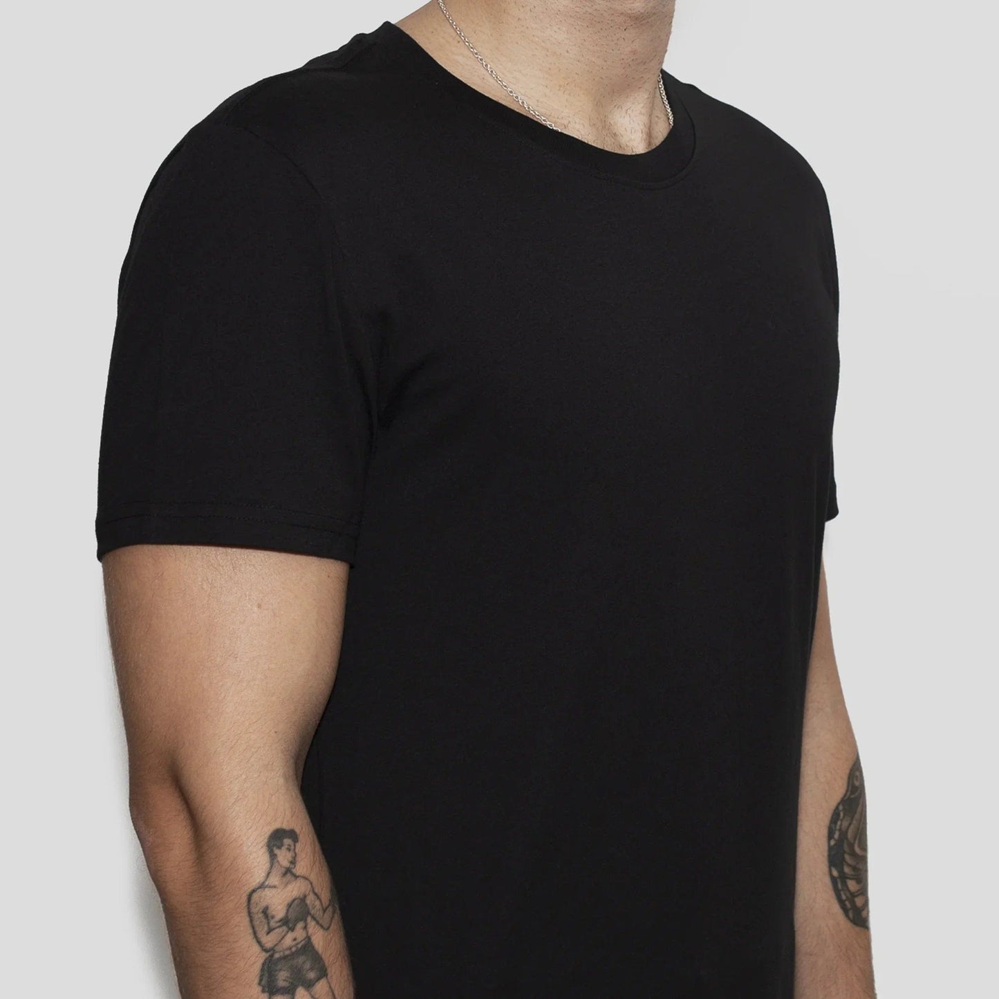 Men’s Recycled Cotton T-Shirt, Black