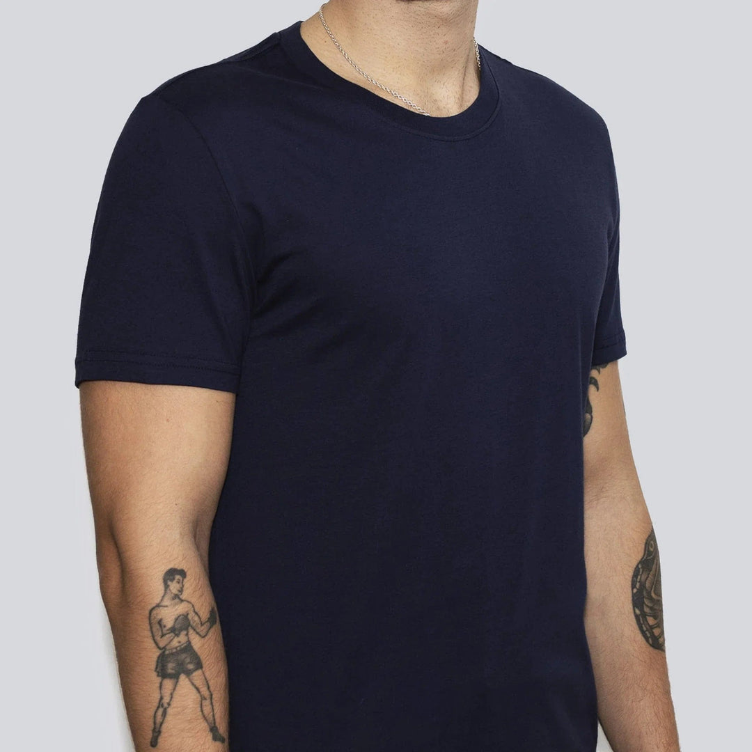 Men’s Recycled Cotton T-Shirt, Midnight