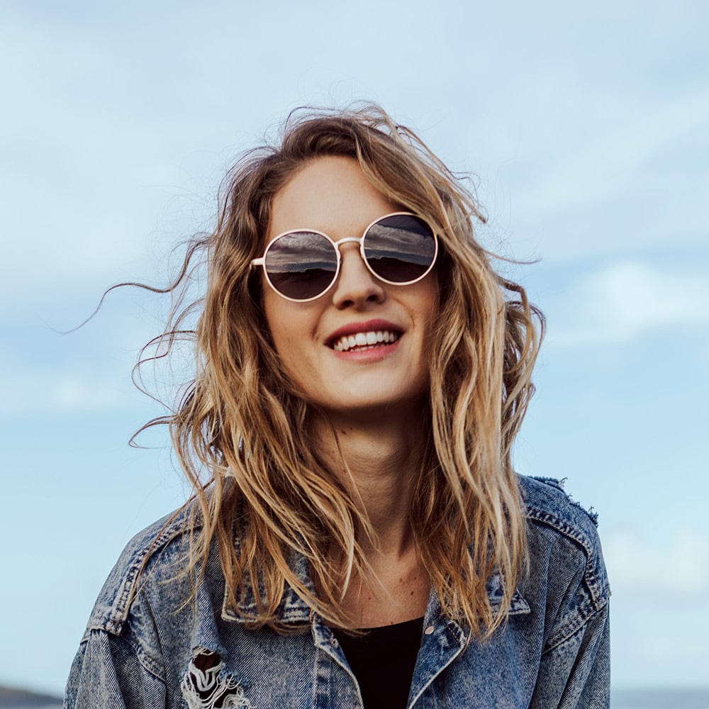 Woman With Sustainable Sunglasses